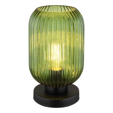 Globo - Bordslampa 1xE27/40W/230V grön