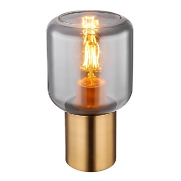 Globo - Bordslampa 1xE27/40W/230V mässing
