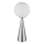 Globo - Bordslampa 1xE27/40W/230V matt krom