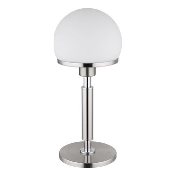 Globo - Bordslampa 1xE27/40W/230V matt krom