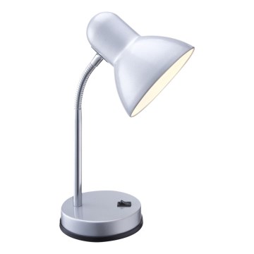 Globo - Bordslampa 1xE27/40W/230V silver