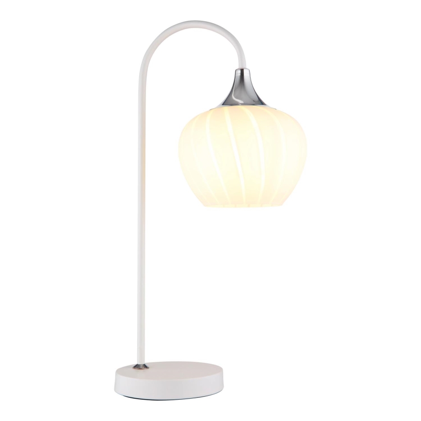 Globo - Bordslampa 1xE27/40W/230V vit