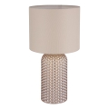 Globo - Bordslampa 1xE27/60W/230V beige