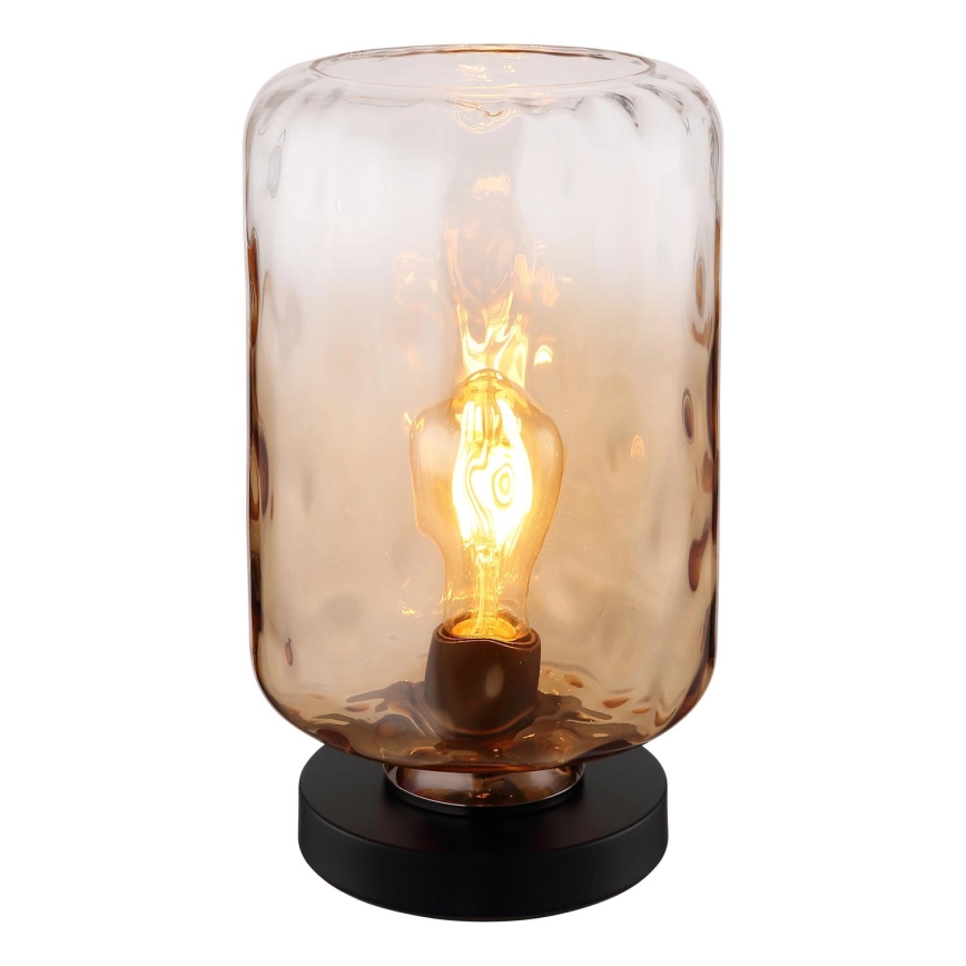 Globo - Bordslampa 1xE27/60W/230V brun