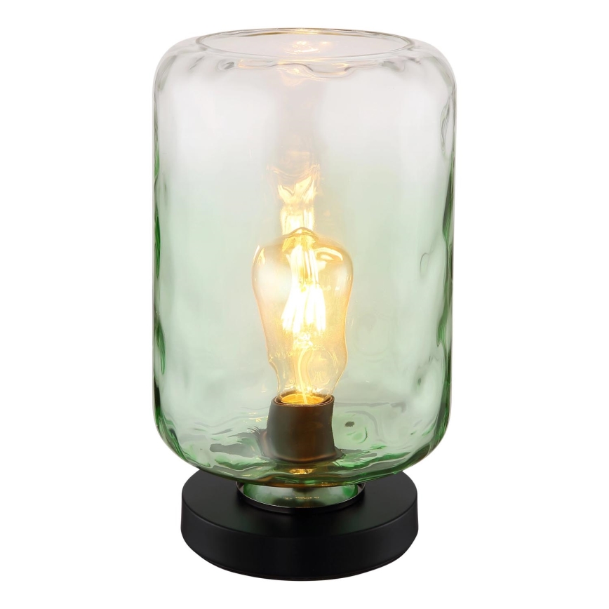 Globo - Bordslampa 1xE27/60W/230V grön