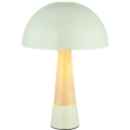 Globo - Bordslampa 1xE27ILLU/40W/230V grön