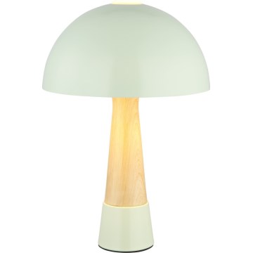 Globo - Bordslampa 1xE27ILLU/40W/230V grön