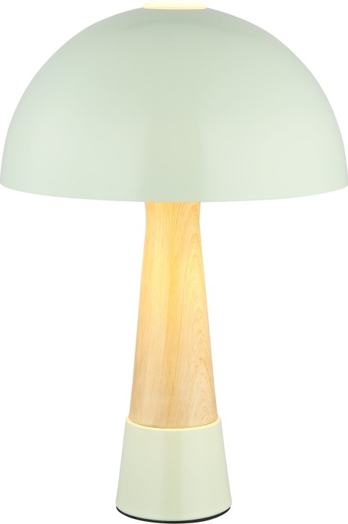 Globo - Bordslampa 1xE27ILLU/40W/230V grön