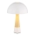 Globo - Bordslampa 1xE27ILLU/40W/230V vit