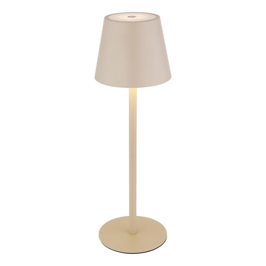 Globo - Dimbar, beröringsstyrd, uppladdningsbar utomhusbordslampa LED/3W/5V 3000/4000/5000K IP54 1800 mAh