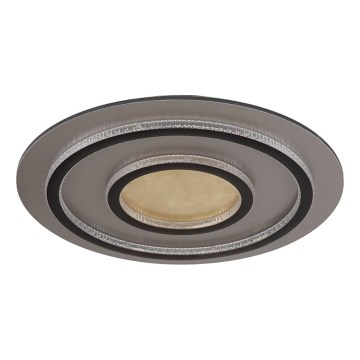 Globo - Dimbar LED-takarmatur LED/60W/230V 3000-6500K Ø 55 cm svart + fjärrkontroll