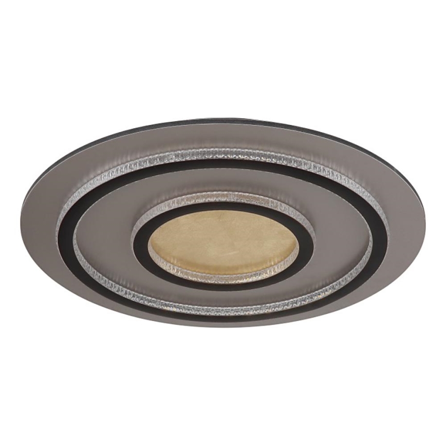 Globo - Dimbar LED-takarmatur LED/60W/230V 3000-6500K Ø 55 cm svart + fjärrkontroll