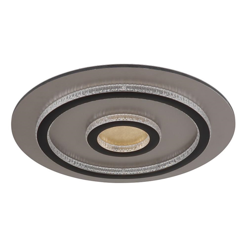 Globo - Dimbar LED-taklampa LED/40W/230V 3000-6500K Ø 45 cm svart + fjärrkontroll