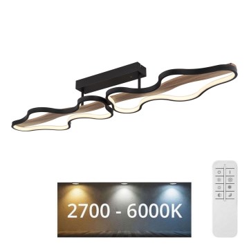 Globo - Dimbar LED ytmonterad ljuskrona LED/36W/230V 2700-6000K + fjärrkontroll