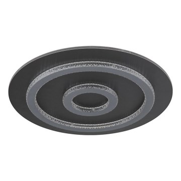 Globo - Dimbart LED-takarmatur LED/40W/230V 3000-6500K Ø 45 cm antracit + fjärrkontroll
