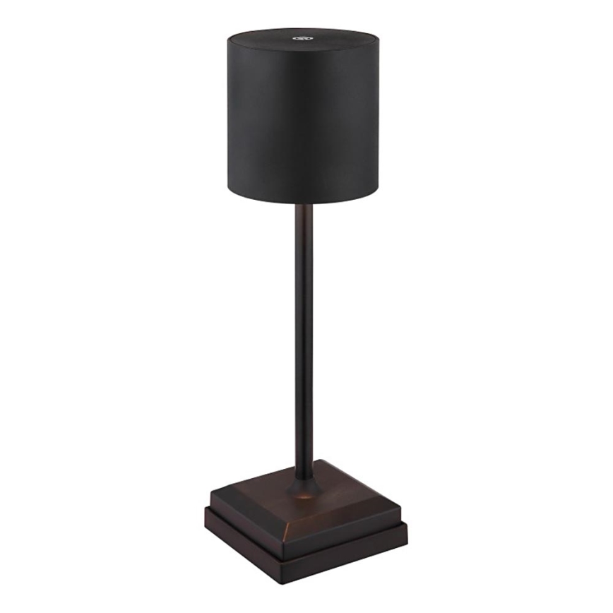 Globo - Dimmbar beröringsstyrd uppladdningsbar LED-bordslampa LED/1,5W/5V 2200 mAh svart