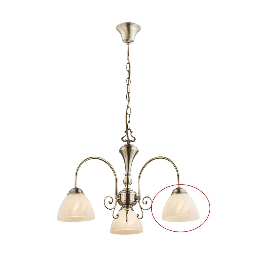 Globo - Ersättningsglas till taklampa TIALDA E14 Ø 14 cm