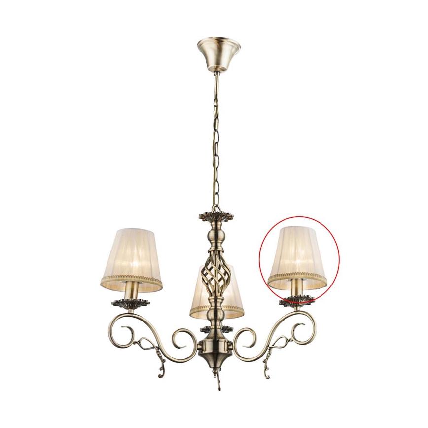 Globo - Ersättningsskärm till ljuskrona GENOVEVA E14