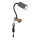 Globo - Flexibel lampa med klämma 1xGU10/25W/230V grå/brun