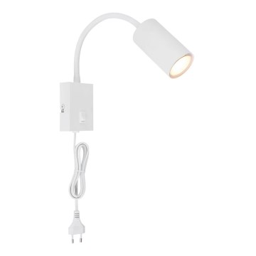 Globo - Flexibilní nástěnná lampa 1xGU10/25W/230V vit