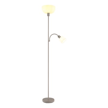 Globo - Golvlampa 1xE27/40W/230V + 1xE14/25W