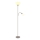 Globo - Golvlampa 1xE27/40W/230V + 1xE14/25W