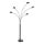 Globo - Golvlampa 5xE14/40W/230V svart