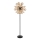 Globo - Golvlampa 6xE14/25W/230V brun/rökig