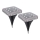 Globo - KIT 2x LED Solcellsbelysning LED/0,8W/1,2V IP44 300 mAh