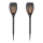 Globo - KIT 2x LED solcellslampa LED/0,1W/3V IP44