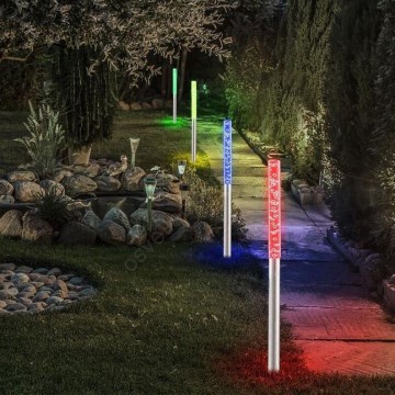 Globo - KIT 4x LED solcellsbelysning 4xLED/0,07W IP44