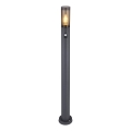 Globo - Lampa med sensor för utomhusbruk 1xE27/15W/230V IP44 110 cm svart