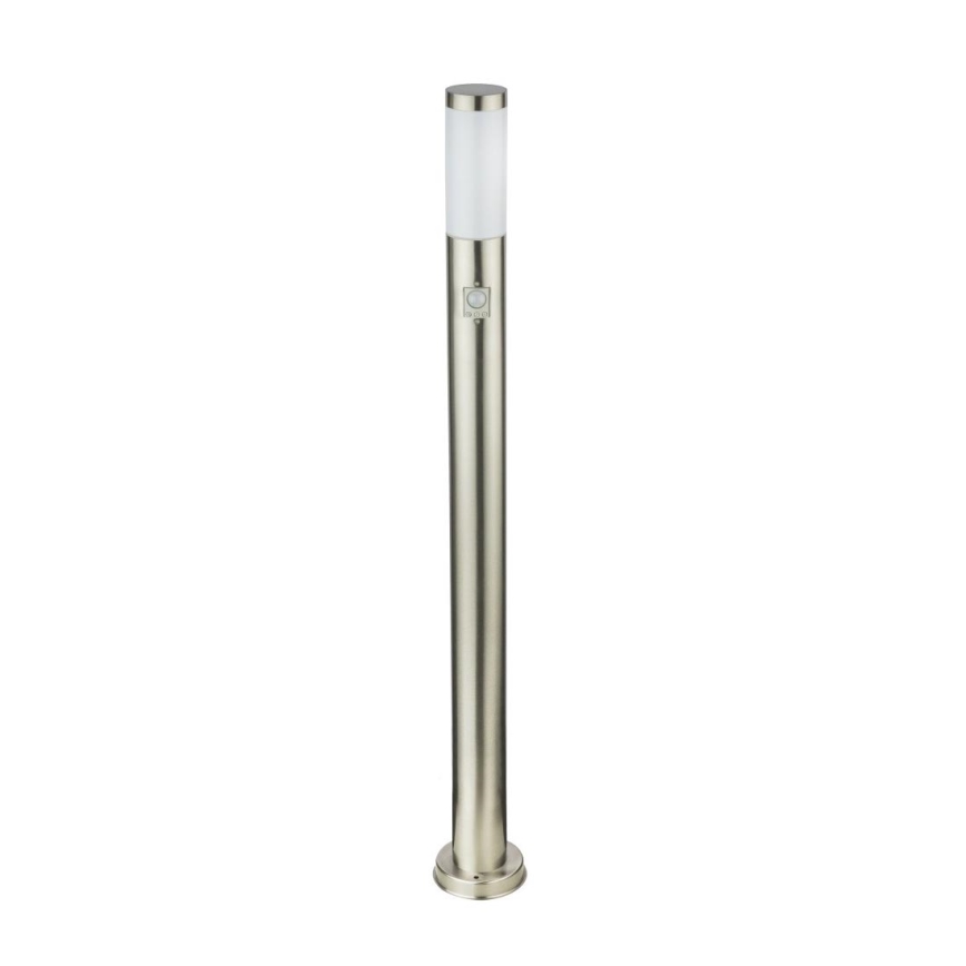 Globo - Lampa med sensor för utomhusbruk 1xE27/60W/230V 110 cm IP44