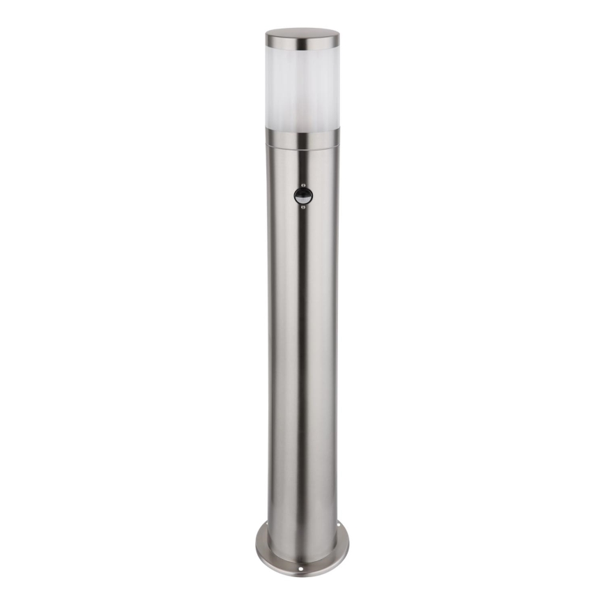 Globo - Lampa med sensor för utomhusbruk 1xE27/60W/230V 80 cm