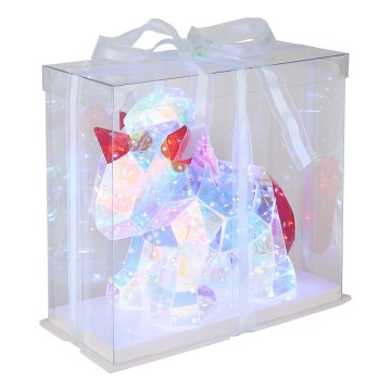 Globo - LED Bordsdekoration LED/3W/5V USB enhörning