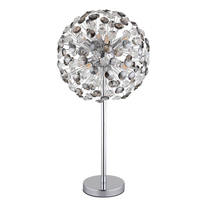 Globo - LED bordslampa 8xG9/3,5W/230V skinande krom