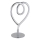 Globo - LED bordslampa LED/6W/230V skinande krom