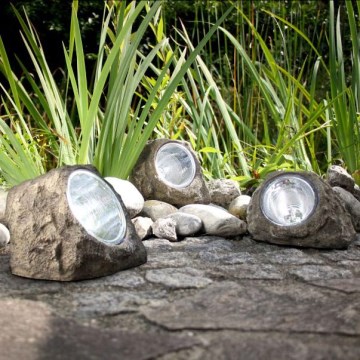Globo - LED Dekorativ solcell belysning 4xLED/0,06W/3,2V IP44
