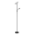 Globo - LED dimbar golvlampa LED/20W/230V+ LED/5W 3000/4000/6500K svart