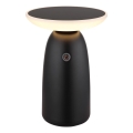 Globo - LED dimbar solcellslampa med touch LED/10W/3,7V IP54 3600 mAh svart