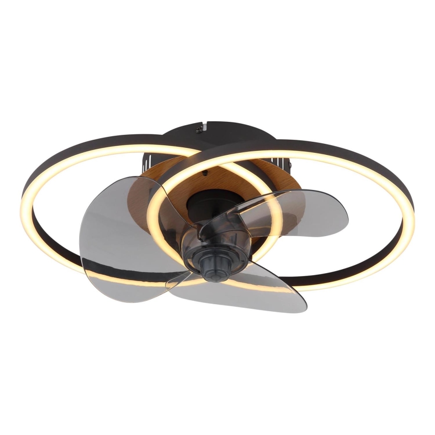 Globo - LED Dimbar takfläkt LED/24W/230V 2700-6500K + fjärrkontroll