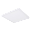 Globo - LED dimbar taklampa för badrum LED/24W/230V 42x42 cm IP44 vit