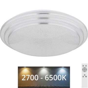 Globo - LED Dimbar taklampa LED/18W/230V diameter 40 cm 2700-6500K + fjärrkontroll