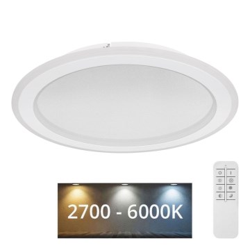 Globo - LED Dimbar taklampa LED/24W/230V 2700-6000K + fjärrkontroll