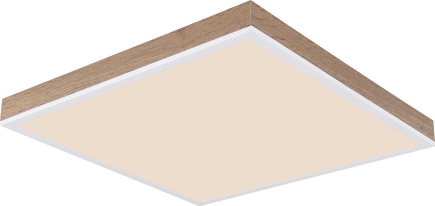 Globo - LED Dimbar taklampa LED/24W/230V 2700-6500K + fjärrkontroll brun/vit