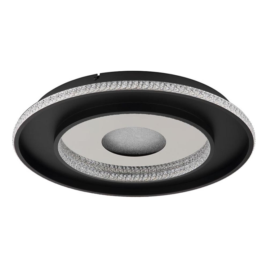 Globo - LED dimbar taklampa LED/30W/230V 2700-6500K Ø 52,5 cm svart + fjärrkontroll