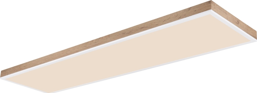 Globo - LED Dimbar taklampa LED/36W/230V 2700-6500K + fjärrkontroll brun/vit