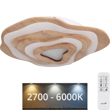 Globo - LED Dimbar taklampa LED/40W/230V 2700-6000K + fjärrkontroll