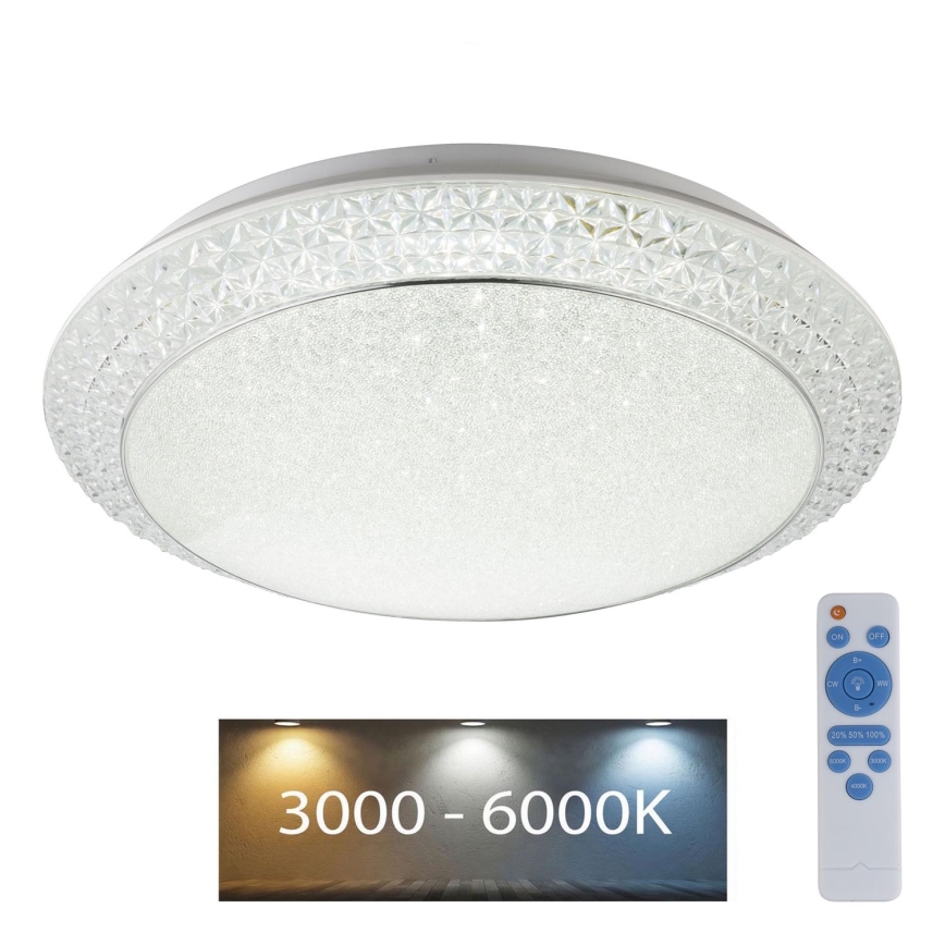 Globo - LED Dimbar taklampa LED/40W/230V 3000-6000K + fjärrkontroll