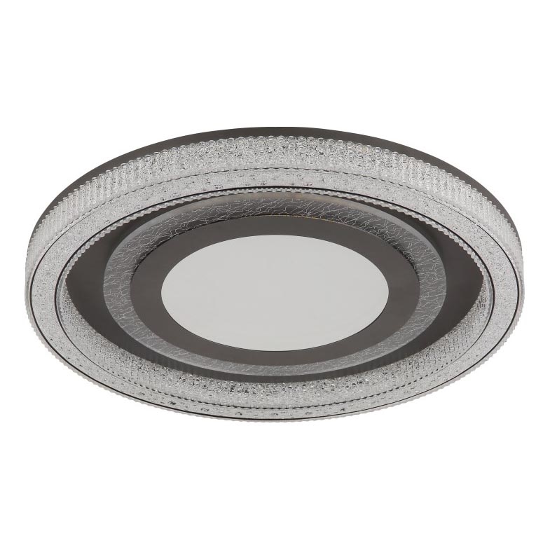 Globo - LED dimbar taklampa LED/48W/230V 2700-6000K Ø 48 cm antracit + fjärrkontroll